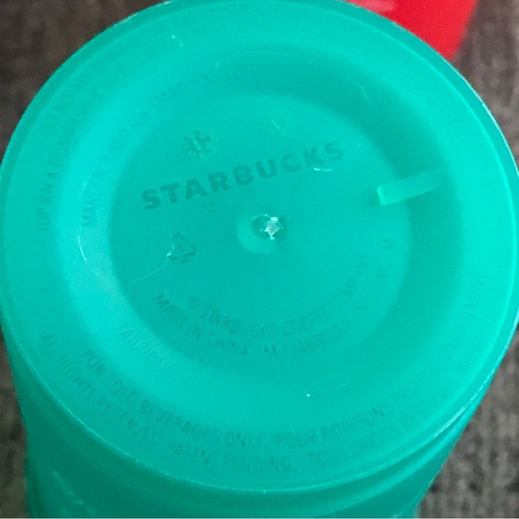 LTD HOLIDAY 2019 STARBUCKS Reusable Cold Cups Lids Straws 5 Pack 24 oz Tumbler - Picture 11 of 12